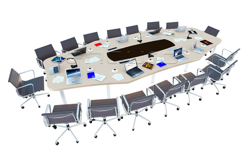 Octagon Meeting Table